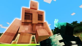 Giant Copper Golem Minecraft Animation [upl. by Sella42]