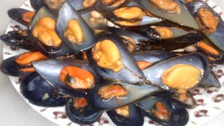 Mejillones al vapor receta para aperitivo y caldo de marisco [upl. by Tuck335]