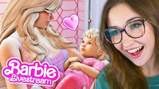 SIMS 4 BARBIE LEGACY LIVESTREAM 9 💕 Streamed 1324 [upl. by Krenek]