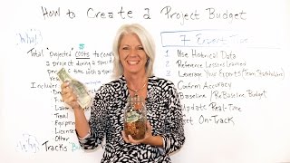 How to Create a Project Budget  Project Management Training [upl. by Nivat259]