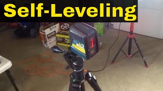 Bosch SelfLeveling CrossLine Laser ReviewGLL 30 [upl. by Herrick]