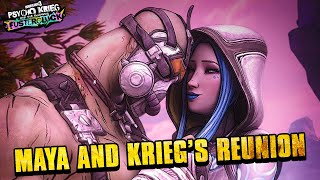 Borderlands 3  Psycho Krieg and the Fantastic FusterCluck DLC 4 Maya amp Kriegs Reunion [upl. by Edrei]