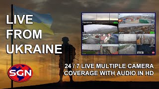 Live from Ukraine  247 Multiple Live Camera Views with Audio in HD May 4 2023 Day [upl. by Elpmet945]