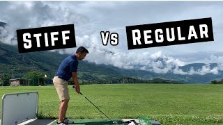 Driver Stiff vs Regular Shaft  Midhandicapper [upl. by Ambrosane]