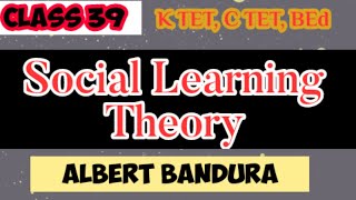 Social Learning Theory  Social Learning Theory by Albert Bandura [upl. by Earleen]