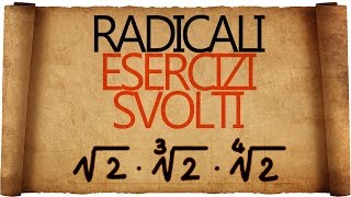 Radicali Esercizi Svolti [upl. by Asirret33]