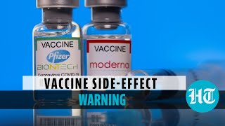 Vaccine sideeffects Enlarged heart warning for Pfizer Moderna jabs in USA [upl. by Alue62]