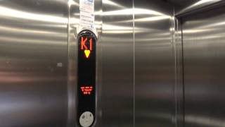 KONE MonoSpace MRL Traction elevators  Continentalgaraget Stockholm Sweden [upl. by Hsirap917]