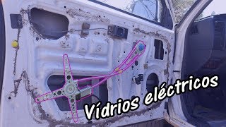 INSTALACIÓN DE VIDRIOS ELÉCTRICOS  CONVERSIÓN VIDRIOS MANUALES A ELÉCTRICOS [upl. by Auqeenwahs]