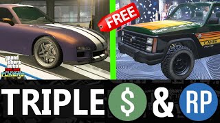 GTA 5  Event Week  TRIPLE MONEY amp Discounts Property amp Vehicle [upl. by Lelith59]