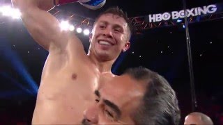 Gennady Golovkin vs Dominic Wade HBO World Championship Boxing Highlights [upl. by Hgielek]