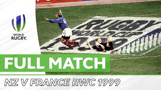 Rugby World Cup 1999 SemiFinal New Zealand v France [upl. by Adirehs]