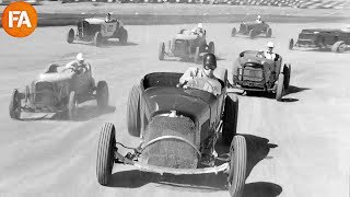 Car Racing in the 1940s  Vintage Footage [upl. by Sutsuj953]