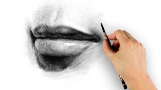 How to Draw Lips  Step by Step [upl. by Pellegrini503]