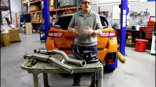 Exhaust install sound clips on 2018 Crosstrek XV [upl. by Chrysa]