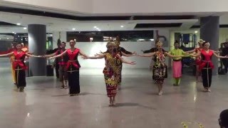 Traditional Malaysian Dance  Penang Airport [upl. by Sedruol]