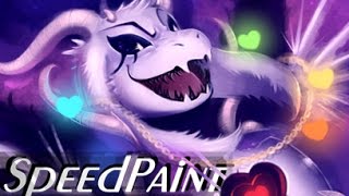 Asriel Dreemurr SPEEDPAINT  Undertale Hopes and Dreams [upl. by Marelya]