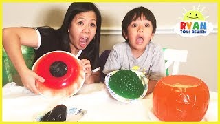 Halloween Gummy Food vs Real Food challenge [upl. by Hajan]