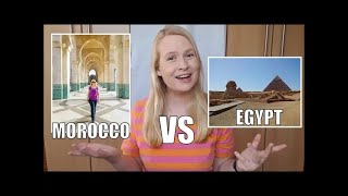 Morocco Or Egypt？ Which Country Should You Travel？ [upl. by Nauqan528]