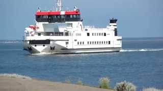 Veerboot Schiermonnikoog  Lauwersoog [upl. by Maria]