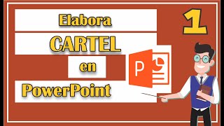 ¿Cómo hacer un CARTEL en PowerPoint [upl. by Parent47]