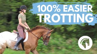 How to Post Trot On a Horse EASY STEPBYSTEP GUIDE [upl. by Cathlene]