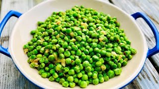 Peas  This is the Best Way to Cook Frozen Peas in 5 min [upl. by Tallie]