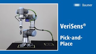 Baumer  VeriSens® vision sensors  Implement pickandplace easily [upl. by Maker]