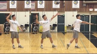 FLOAT Serve  How to SERVE a Volleyball Tutorial part 13 [upl. by Leber927]