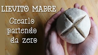 LIEVITO MADRE come crearlo partendo da zero [upl. by Eca]