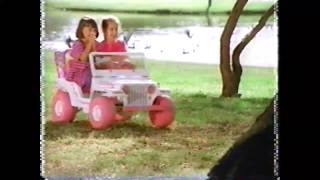 Barbie Power Wheels Commercial 1996 [upl. by Kostman]