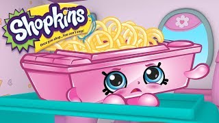 SHOPKINS Cartoon  AIRPLANE FOOD  Cartoons For Children [upl. by Bj]