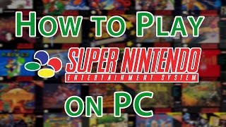 How to Play SNES Games on PC SNES Emulator ZSNES [upl. by Blithe]