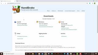 How to Download Handbrake for Windows [upl. by Armilda]