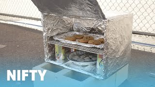 How To Turn A Cardboard Box Into An Outdoor Oven [upl. by Marice]