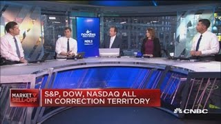 Dow drops 1100 points continues fastest 10 drop in history [upl. by Griffy661]