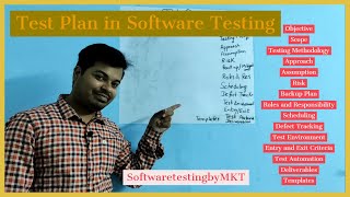 Test Plan in Software Testing  Software Testing  SoftwaretestingbyMKT [upl. by Azile]