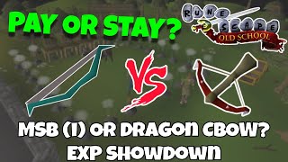 Pay or Stay 18  MSBi vs Dragon Crossbow  OSRS NMZ [upl. by Odinevneib]