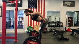 How to Bent Over Barbell Row with Ashley Horner [upl. by Dearr]