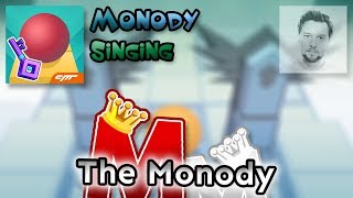 Rolling Sky Singing  The Monody Monody ft TheFatRat [upl. by Naes289]