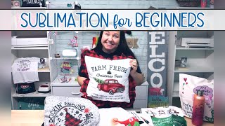 Introduction to Sublimation for Beginners 2023 [upl. by Lemuel]