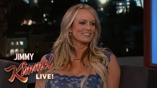 Jimmy Kimmel’s FULL INTERVIEW with Stormy Daniels [upl. by Lombardy]