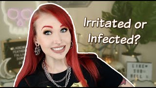 Is Your Piercing INFECTED or IRRITATED [upl. by Linell]