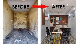 Office Restoration  Architecture interior Design BEFORE amp AFTER  samE STUDIO OFFICE [upl. by Maro792]