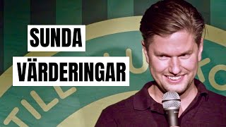 Fredrik Andersson  Comedy Central stand up special quotSunda Värderingarquot  with eng subs [upl. by Nalyorf540]