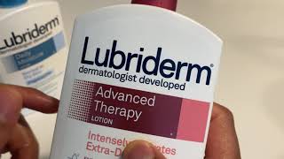 Lubriderm Lotion – Daily Moisture Formula vs Advance Therapy Formula [upl. by Mayce]