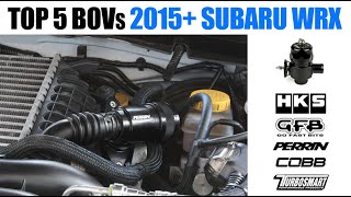 Top 5 Subaru WRX Blow Off Valves [upl. by Snider]