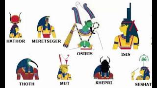 Ancient Egyptian Gods and Goddesses names [upl. by Omarr]