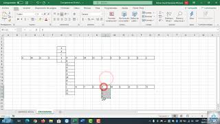 Crucigrama En Excel sepamosexcelviral sepamosexcelcurso sepamosexcel cursodeexcel exceldatos [upl. by Ahsinelg]