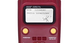 BSIDE ESR02 Pro LCR Multimeter amp Teardown [upl. by Siver]